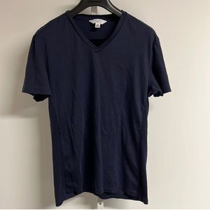 Calvin Klein 100% Cotton Navy Basic Fit Shirt
